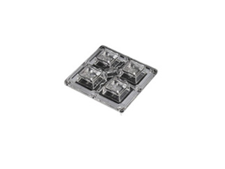 CS15759_HB-2X2MX-8-W Линза LEDiL, 43°-63°, 90мм, прозрачная, для светодиодов