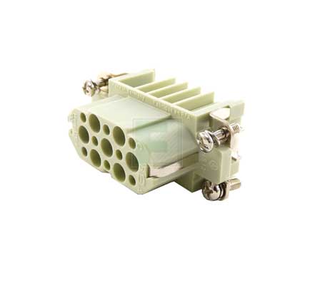 Разъем HARTING 09210153101, 15 контактов, гнездо, обжим