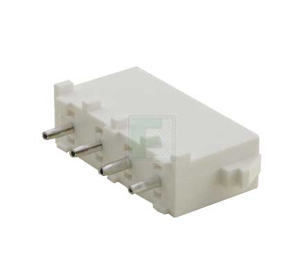 Разъем 350792-1 TE Connectivity, 4 контакта, шаг 6.35мм, прямой штырь