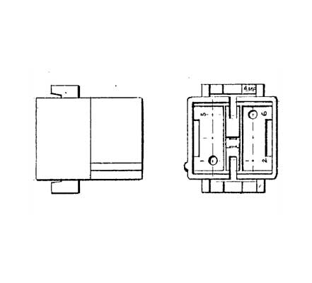 1-480340-0 TE Connectivity Разъем MATE-N-LOK, 6 контактов, шаг 4.95мм