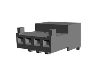 Разъем 3-643815-4 TE Connectivity MTA-100, 4 контакта, IDC