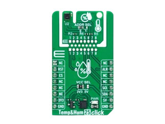 MIKROE-6241: Плата расширения TempHum 25 Click с SHT33-DIS-B2.5KS