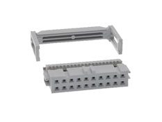 Разъём Amphenol 71600-020LF, 20 контактов, шаг 2.54 мм, IDC, 1000В, -65°C до +105°C