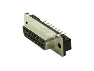 Разъем D-Sub 5747299-2 TE Connectivity, 15 контактов, монтаж на плату