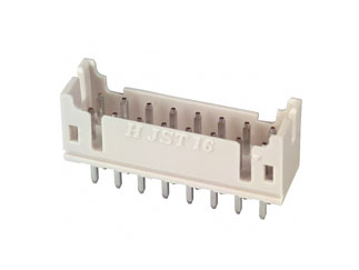 B16B-PHDSS(LF)(SN) JST Разъем 16 pin, шаг 2мм, прямой, на плату
