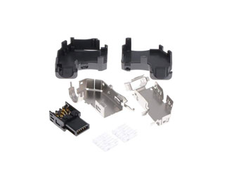 IX31G-A-10S-CVL2(7.0) Разъем RJ45, 10 контактов, для кабеля 24-25 AWG