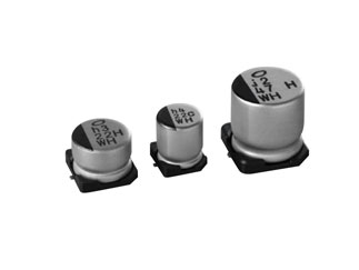 Электролитический конденсатор Nichicon UWH1E470MCL1GS 47мкФ 25В 125°C SMD