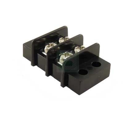 Клеммная колодка TE Connectivity 1546306-2, 2 контакта, шаг 9.53мм, 22-12 AWG