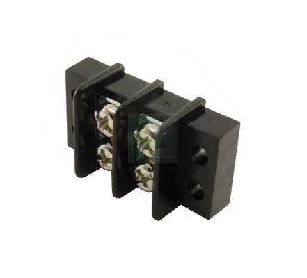Клеммная колодка TE Connectivity 1546306-2, 2 контакта, шаг 9.53мм, 22-12 AWG