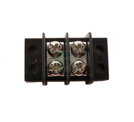 Клеммная колодка TE Connectivity 1546306-2, 2 контакта, шаг 9.53мм, 22-12 AWG