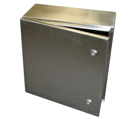 Корпус Bud Industries SNB-3741-SS, нержавеющая сталь, 9.84x7.87x3.98"
