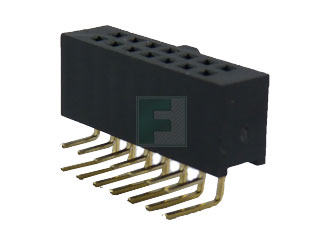 SFH11-PBPC-D07-RA-BK Разъем Sullins, 2x7, угловой, шаг 2.54мм