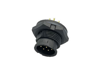 Разъём круговой 8 позиций, прямой, пайка, IP67, 250В, 5А, -40+105°C, NorComp 870-008-113R001