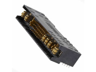 Разъем 6450849-7 TE Connectivity, 40 контактов, шаг 2.54мм, угловой, монтаж в отверстие