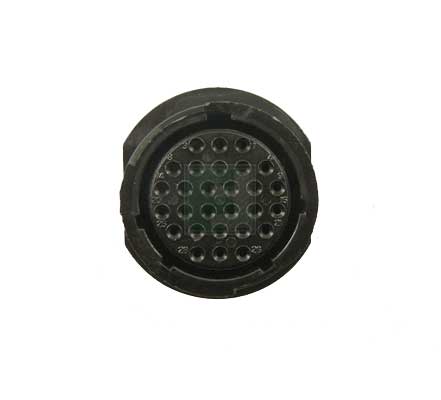 206038-2 AMP Разъем круглый пластиковый, 28 контактов
