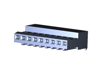 Разъем IDC TE Connectivity 3-640440-9 MTA-100, 9 контактов, шаг 2.54 мм, 22 AWG