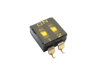 Микропереключатель E-Switch KAE02SGGT, 2 позиции, SPST, 24V
