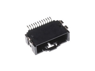 Разъем Amphenol 10142344-112KLF, 12 поз., шаг 2.54мм, угловой, SMD