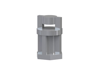 Распределитель TCEHCBS-10-01 RIC, Nylon, Ø0.12in, L=0.625in