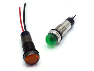Светодиод Dialight 656-1203-203F, красный, T-1 3/4, 10мА, 2В, в упаковке
