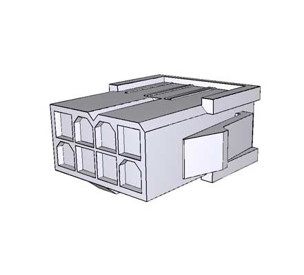 Разъем 1586018-8 TE Connectivity VAL-U-LOK 8 Pin Male Crimp