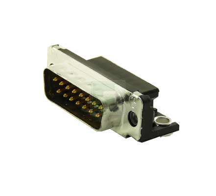 Разъем D-Sub 15 Pin TE Connectivity 5747236-4 на плату