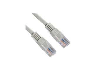 Кабель патч Cat5e 1м, 4x2 AWG26/7, серый A-MCUP-80010