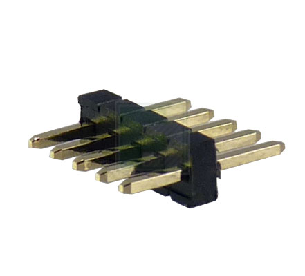 Головка-разъем GRPB051VWVN-RC, 5 контактов, шаг 1.27 мм, прямая, мужская, Sullins