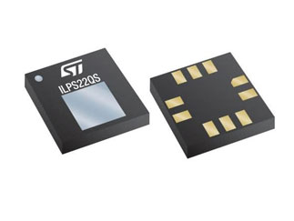 LPS22DFTR Датчик давления STMicroelectronics, 3.77-18.27Pa, I2C/SPI