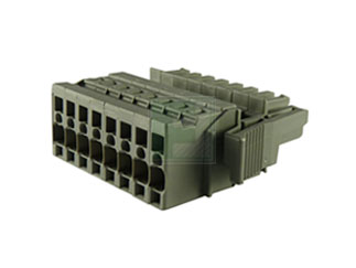 Разъём WAGO 769-108/021-000, 8 контактов, 28-12 AWG, розетка с боковыми фиксаторами