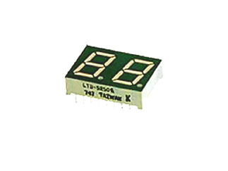 LTD-2701G Двухразрядный Светодиодный Дисплей 0.28 дюйма, Зеленый