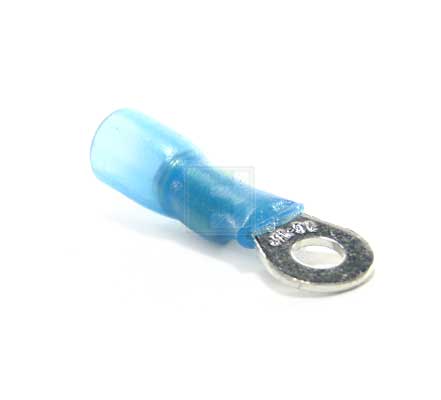 8-55851-2 TE Connectivity Контакт кольцевой, 16-14 AWG, обжимной, с термоусадкой
