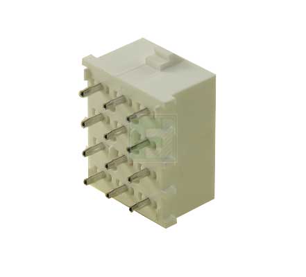 TE Connectivity 350829-1, Разъем 12 позиций, 6.35мм, Header, Female