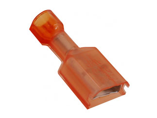 Контакты TE Connectivity 2-520405-2, 22-18 AWG, Red, Tin Plated