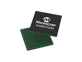 Микропроцессор Microchip SAMA7G54-V/4HB, ARM Cortex-A7, 1 ГГц, 128 КБ ОЗУ, TFBGA 343