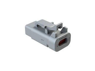 ATM06-2S-R120GRY Amphenol Sine Systems Разъем 2 контакта, серый, 120 Ом