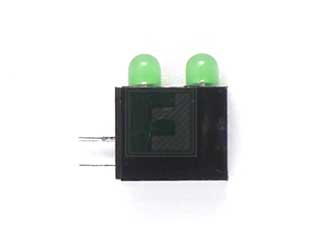 Светодиод Lumex SSF-LXH240GGD Green/Green 60° T-1