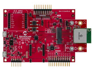 EV12F11A Microchip - отладочная плата WFI32E01PC, PIC32MZW1