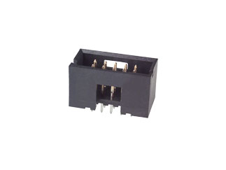 Разъем TE Connectivity 5-102619-3, 10 позиций, 2.54 мм, Black Header