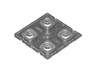 C14680_STRADA-2X2-VSM LEDiL Оптика 4 LED, широкий луч, 50x50мм