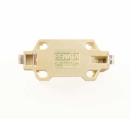Держатель батареи Renata SMTU2477N-LF для SMD монтажа, 33x24.5x10.3мм