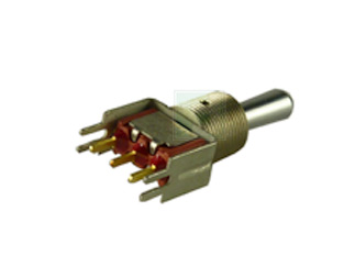 7103TPV3BE Миниатюрный тумблер SPDT On-Off-On C&K
