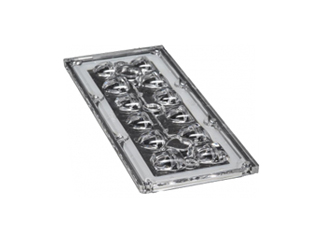 Оптика LEDiL STRADA-IP-2X6-DWC-90 для 12 LED, Асимметричное освещение