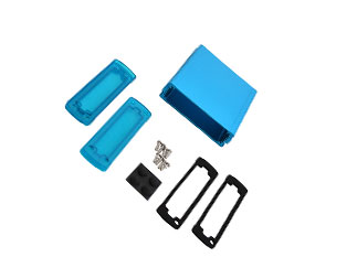 EXN-23354-BLP Bud Industries Корпус IP66, алюминий/пластик, 119x114x35мм