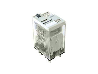 Реле Schneider Electric 782XBXM4L-24A, 15А DPDT, 24VAC, розеточное
