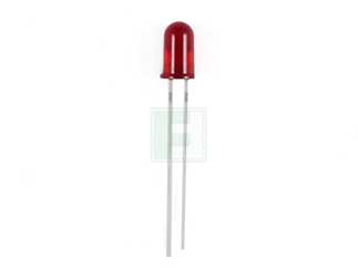 HLMP3300A4R0 Everlight Красный LED 635nm 5мм, 3.5mcd, 65°