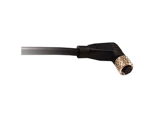 Кабель Bulgin PXPTPU05RAF04ACL010PUR, 1м, 4 позиции, Черный