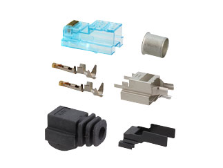 Разъем RJ45 TE Connectivity 2178148-1 Cat5E 10 позиций, Push Pull