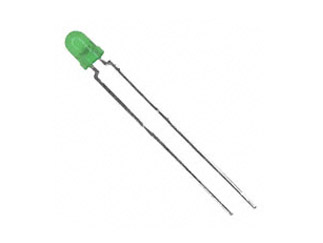 Светодиод Green Vishay TLHG4400 T-1 565nm 2.4V 10mA