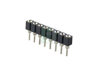 AW 127-08/Z-T IC Socket, 8 Pin, 2.54mm Pitch, Through Hole